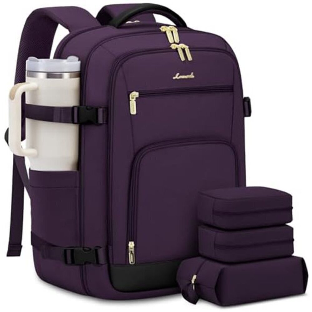 Premium 50L Travel Backpack Women Carry On Flight Approved